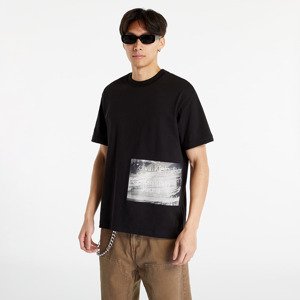 Calvin Klein Jeans Motion Blur Photoprint Short Sleeve T-Shirt Black