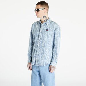 Tommy Jeans Aop Denim Overshirt Denim