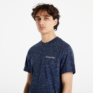 Tommy Jeans Regular Heathered Short Sleeve T-Shirt Twilight Navy