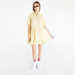 Tommy Jeans Poplin Tiered Ss Shirt Dress Yellow