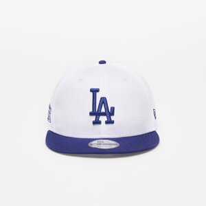 New Era Los Angels Dodgers Crown Patches 9FIFTY Snapback Cap White/ Dark Blue