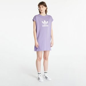 Šaty adidas New New Short Sleeve TRF Tee Dress Magic Lilac M