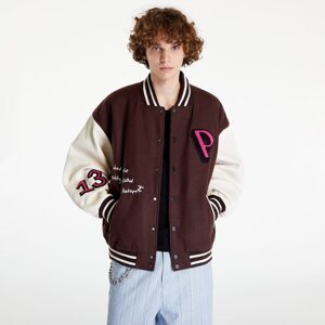 PREACH Patched Varsity Jacket Brown/ Creamy