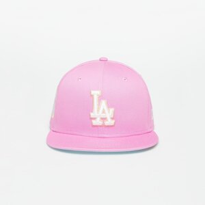 New Era Los Angeles Dodgers Pastel Patch 9FIFTY Snapback Cap Wild Rose/ Off White