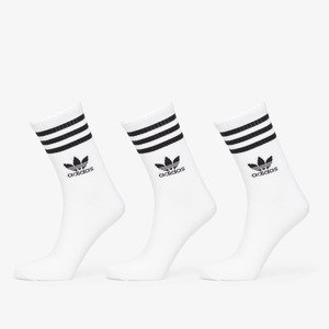 adidas Mid Cut Crew Sock 3-Pack White