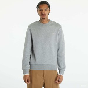 FRED PERRY Crew Neck Sweatshirt Steel Marl