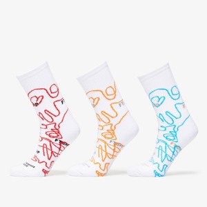 Footshop The Bubble Socks 3-Pack Multicolor