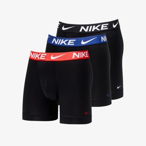 Nike Dri-FIT Essential Micro Boxer Brief 3-Pack Black/ Iren Red WB/ Deep Royal WB/ Black WB