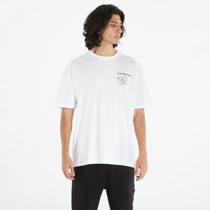 Calvin Klein Jeans Future Fade Slogan Short Sleeve Tee White