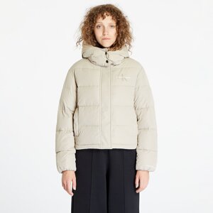 Calvin Klein Jeans Monologo Non Down Sherpa Jacket Plaza Taupe