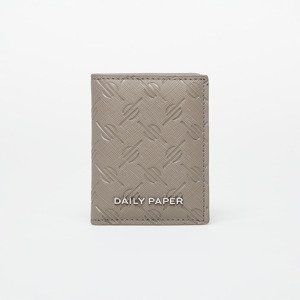 Daily Paper Kidis Monogram Wallet Taupe Grey