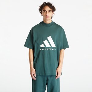 adidas Basketball Tee Mineral Green