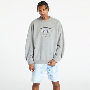 Converse x ADER ERROR SHAPES Crew Sweatshirt Vintage Grey Heather