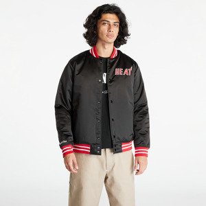 Mitchell & Ness Miami Heat Heavyweight Satin Jacket Black