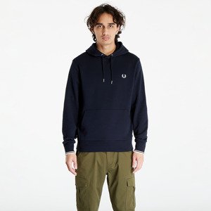 FRED PERRY Tipped Hooded Sweatshirt Navy