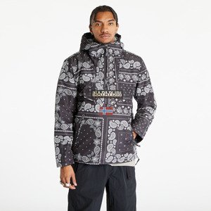 Napapijri Rainforest Regular Fit Half-Zip Jacket Black Aop