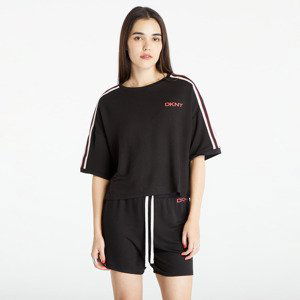 DKNY WMS Pyjama Short Sleeve Tee Black