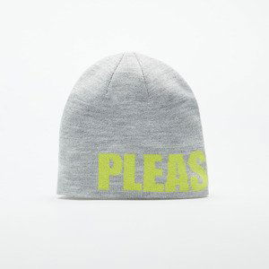 PLEASURES Ollie Skully Beanie Grey