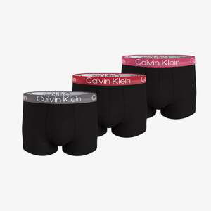 Calvin Klein Modern Structure Cotton Trunk 3-Pack Black