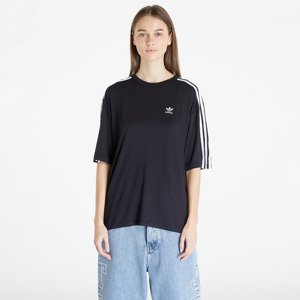 adidas 3 Stripe Os Tee Black