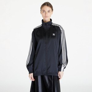 adidas Loose Satin Track Top Black