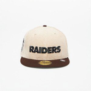 Šiltovka New Era Las Vegas Raiders 59FIFTY Fall Cord Fitted Cap Brown 7 3/8