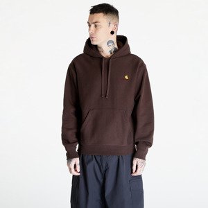 Carhartt WIP Hooded American Script Sweat UNISEX Tobacco