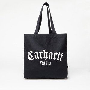 Carhartt WIP Canvas Graphic Tote Large Onyx Print/ Black/ White