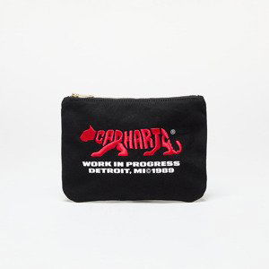 Carhartt WIP Canvas Graphic Zip Wallet Rocky Print/ Black