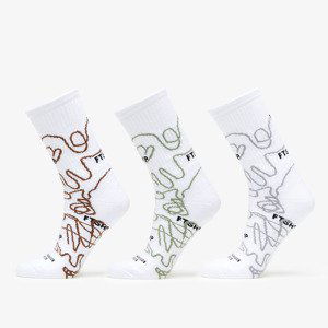 Footshop The Bubble Socks 3-Pack Multicolour