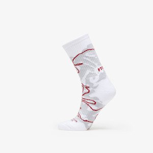 Footshop The More Basketball Socks Grey/ Wine