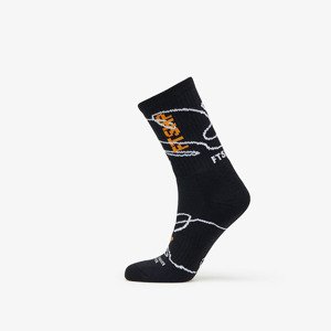 Footshop The Skateboard Socks Black/ Orange