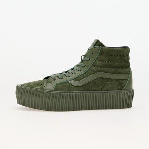 Vans Sk8-Hi Reissue 38 Platform LX Suede/Leather Army