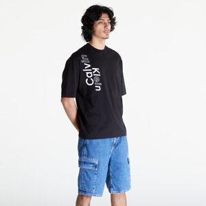 Calvin Klein Jeans Blocking Graphic Short Sleeve Tee Black