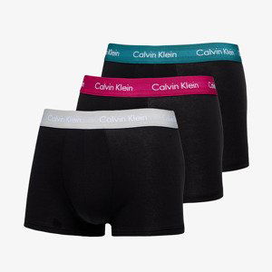 Calvin Klein Cotton Stretch Classic Fit Low Rise Trunk 3-Pack Black