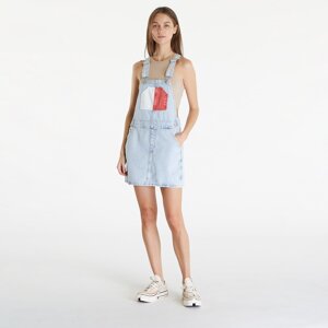 Tommy Jeans Dungaree Flag Dress Denim Light