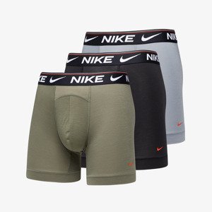 Nike Dri-FIT Ultra Comfort Boxer Brief 3-Pack Cool Grey/ Medium Olive/ Black