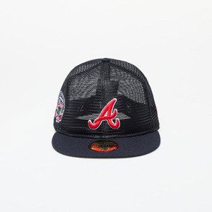 Šiltovka New Era Atlanta Braves MLB Mesh Patch 59FIFTY Fitted Cap Navy 7 5/8