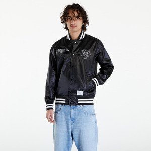 Mitchell & Ness Branded 1904 Satin Jacket Black