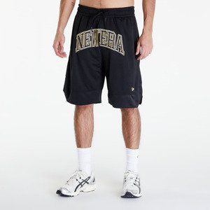 New Era OS Mesh Shorts Black/ Metallic Gold