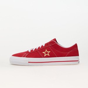 Converse One Star Pro Suede Varsity Red/ White/ Gold