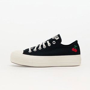 Converse Chuck Taylor All Star Lift Platform Cherries Black/ Egret/ Red