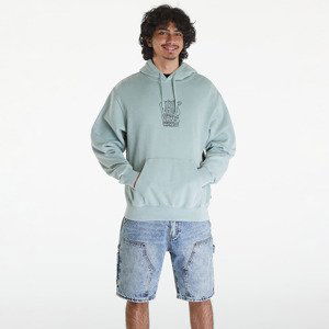 Vans Crash Stack Loose Pullover Hoodie Iceberg Green