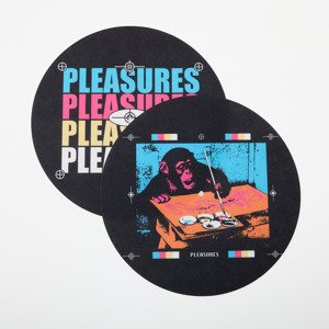 PLEASURES Cmyk Slipmats Black