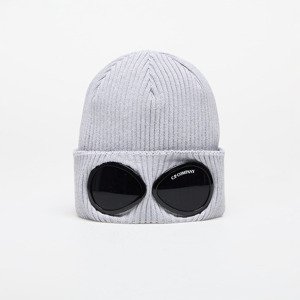 C.P. Company Cotton Goggle Beanie Grey Melange