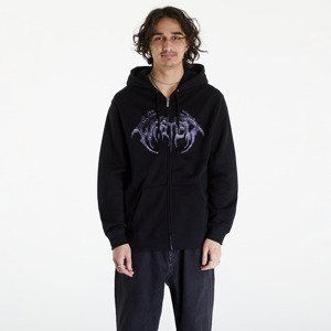 Wasted Paris Hoodie Zip Ashes Black