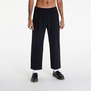 Dime Pleated Twill Pants Black