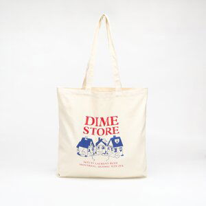 Dime Skateshop Tote Bag Off White