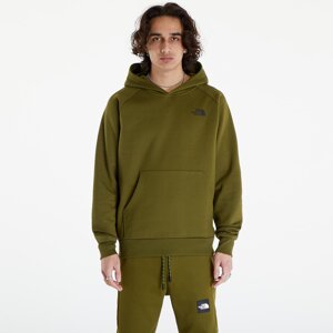 The North Face Raglan Red Box Hoodie Forest Olive