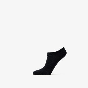 Nike Everyday Cotton Lightweight No Show Socks 3-Pack Black